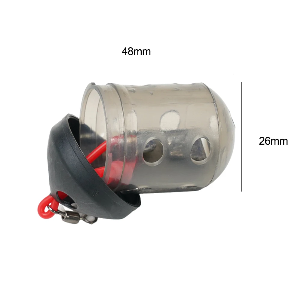 Durable Good High Quality New Nice Portable Cap Feeders For Maggots Groundbait Plastic 26*48mm 30g Accessories
Durable Good High Quality New Nice Portable Cap Feeders For Maggots Groundbait Plastic 26*48mm 30g Accessories