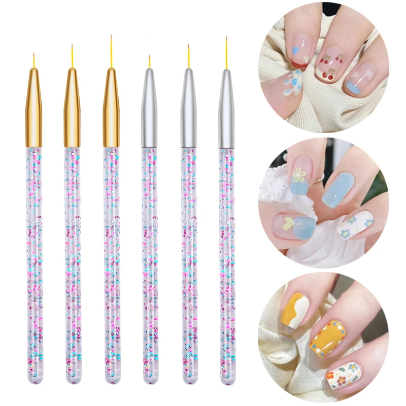 3Pcs/set Nail Art Liner Painting Pen Acrylic UV Gel Polish Brush French Stripe DIY Tips Drawing Line Nail Pencil Manicure Tools
3Pcs/set Nail Art Liner Painting Pen Acrylic UV Gel Polish Brush French Stripe DIY Tips Drawing Line Nail Pencil Manicure Tools
