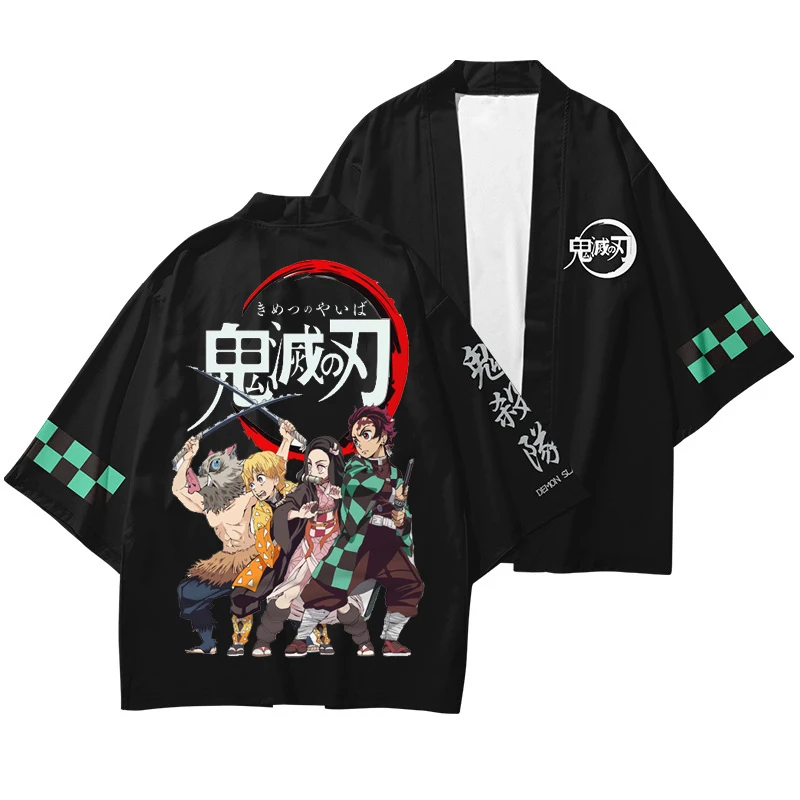Anime Demon Slayer Design 3D Printed Kimono Men Women Streetwear Kamado Nezuko Fashion Cosplay Harajuku Boys Girls Tops Clothing
Anime Demon Slayer Design 3D Printed Kimono Men Women Streetwear Kamado Nezuko Fashion Cosplay Harajuku Boys Girls Tops Clothing