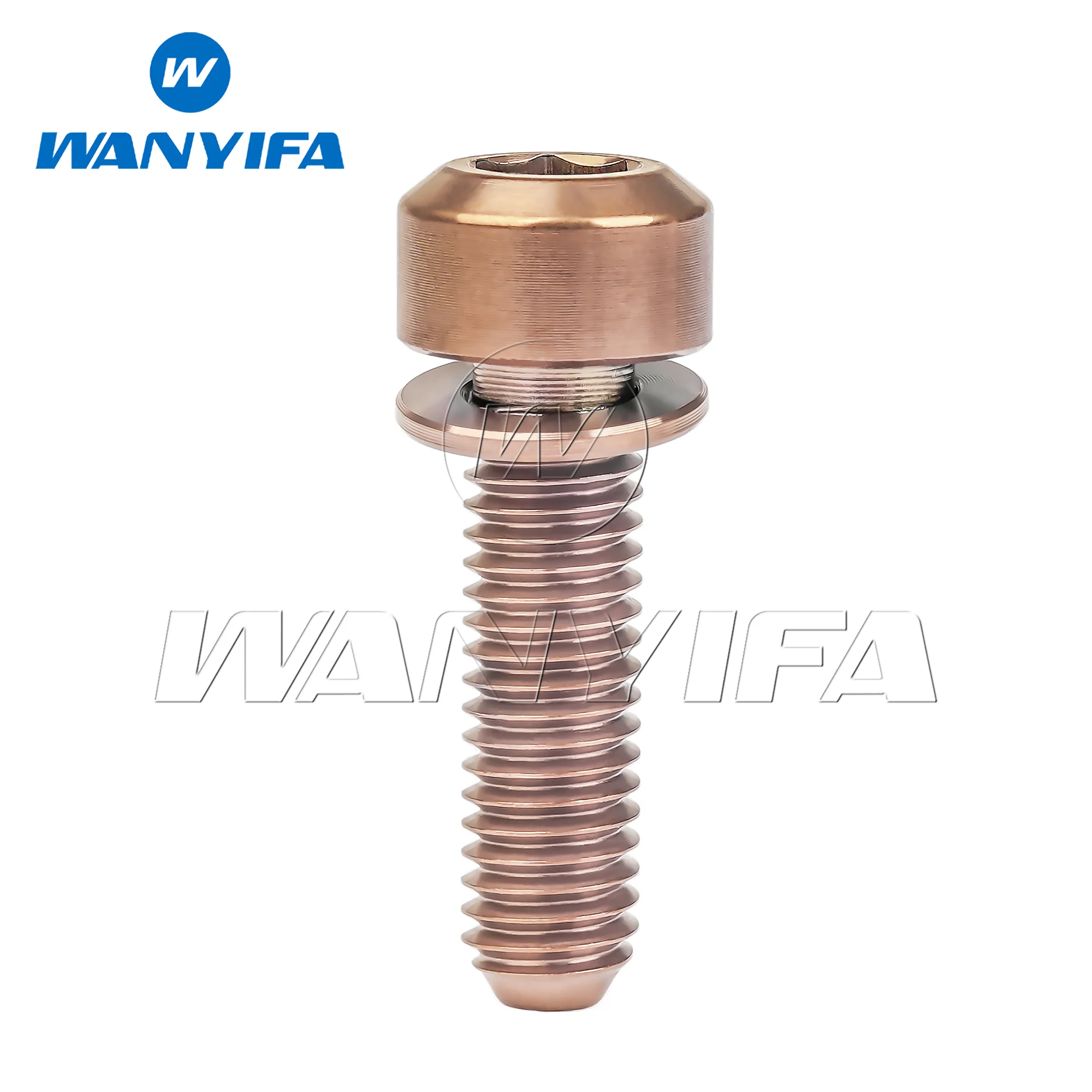 Титановые болты Wanyifa M5 x16, 18, 20 мм
Титановые болты Wanyifa M5 x16, 18, 20 мм