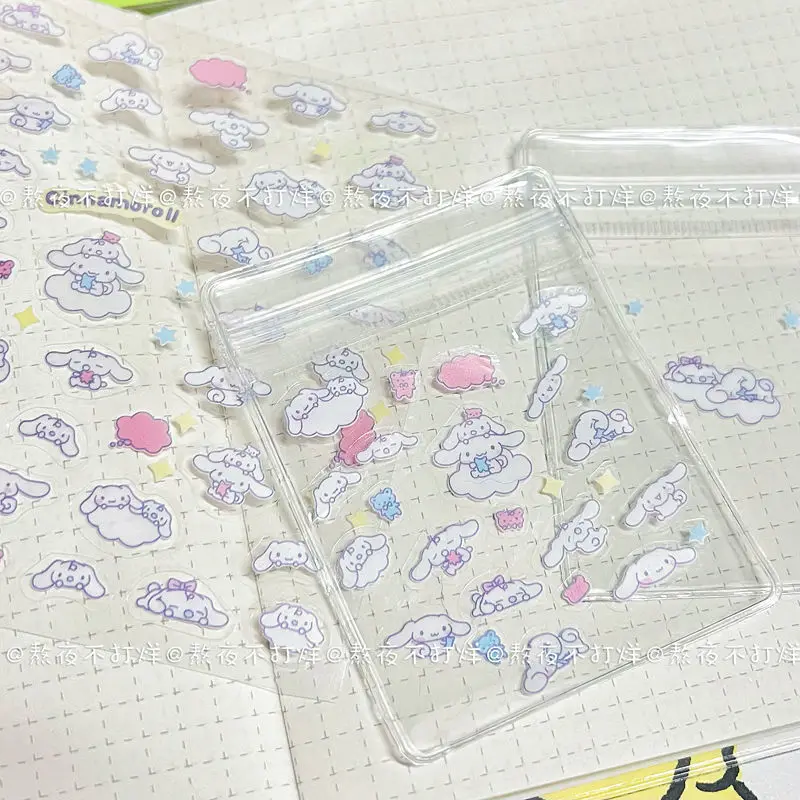 Sanrio Cute Kawaii Kuromi Cinnamoroll Mymelody HelloKitty Decorative Stickers Non-marking Waterproof Transparent Stickers
Sanrio Cute Kawaii Kuromi Cinnamoroll Mymelody HelloKitty Decorative Stickers Non-marking Waterproof Transparent Stickers