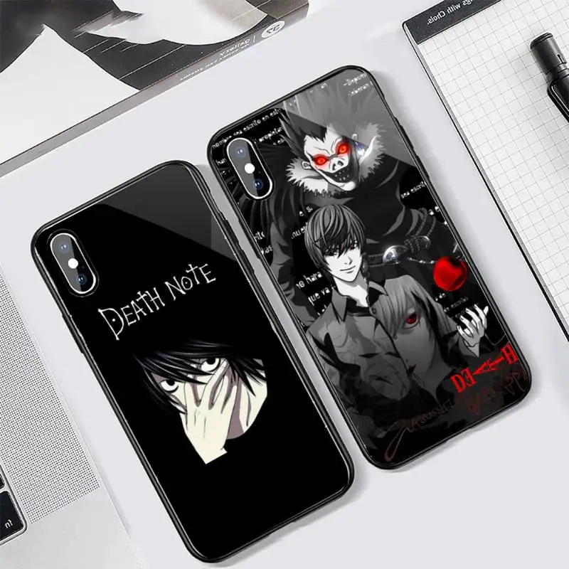 Death Note Anime Phone Case Tempered glass For iphone 6 7 8 plus X XS XR 11 12 13 PRO MAX mini
Death Note Anime Phone Case Tempered glass For iphone 6 7 8 plus X XS XR 11 12 13 PRO MAX mini