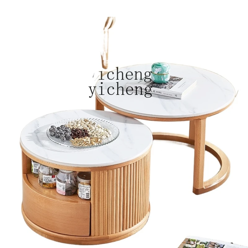 ZC Stone Plate Size round Coffee Table Combination Household Telescopic Storage round Tea Table
ZC Stone Plate Size round Coffee Table Combination Household Telescopic Storage round Tea Table