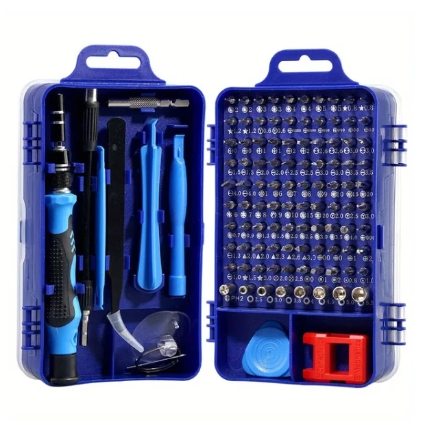 Набор магнитных мини-отверток 115 В 1
Набор магнитных мини-отверток 115 В 1