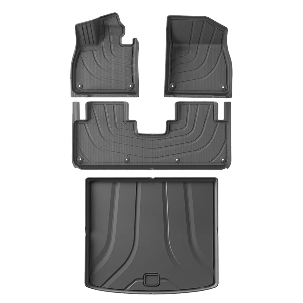 Коврики TPE для Lixiang L6 Pro/Max 2024 2025, всепогодные водонепроницаемые нескользящие напольные вкладыши, коврики для багажника, защита подушки
Коврики TPE для Lixiang L6 Pro/Max 2024 2025, всепогодные водонепроницаемые нескользящие напольные вкладыши, коврики для багажника, защита подушки