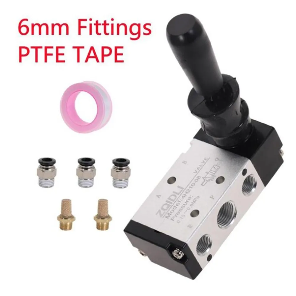 4H210-08 5/2 Way Hand Lever Operated Control Pneumatic Manual Valve W Muffler And Quick Fitting Select Home Improvement Kits
4H210-08 5/2 Way Hand Lever Operated Control Pneumatic Manual Valve W Muffler And Quick Fitting Select Home Improvement Kits
