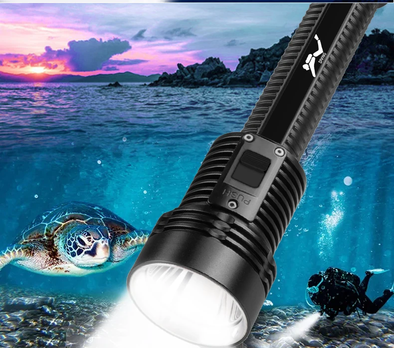 D2 Diving Flashlight Equipment Waterproof Night Fishing Camping Light Underwater Professional Outdoor Diving Torch Light Lantern
D2 Diving Flashlight Equipment Waterproof Night Fishing Camping Light Underwater Professional Outdoor Diving Torch Light Lantern
