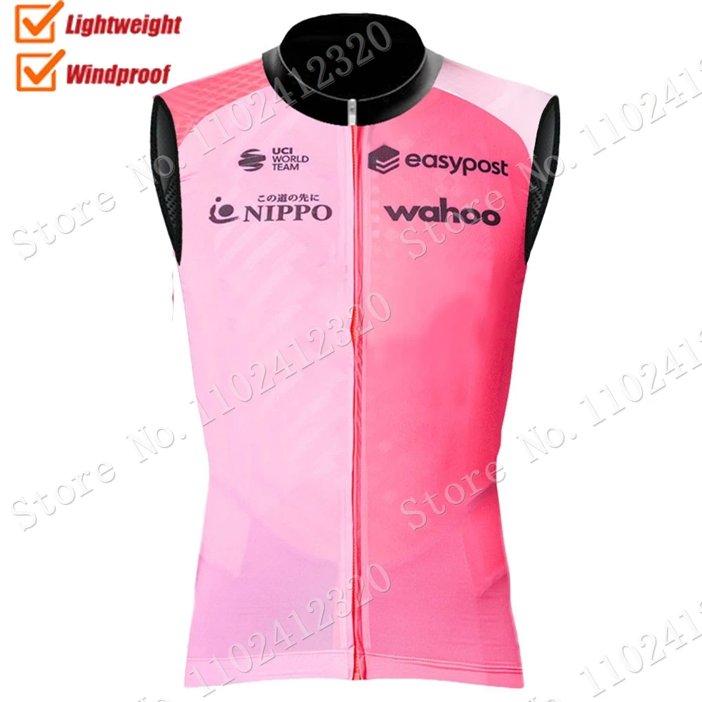2023 Nippo Team Wind Vest Pink Cycling Jersey Sleeveless Windproof Lightweight Retro ind Vest MTB Maillot Ropa Ciclismo
2023 Nippo Team Wind Vest Pink Cycling Jersey Sleeveless Windproof Lightweight Retro ind Vest MTB Maillot Ropa Ciclismo