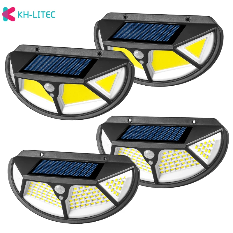 Outdoor 122 COB LED Solar Light Motion Sensor Waterproof Sunlight Garden Decoration Street Light Solar Powered Lantern Wall Lamp
Outdoor 122 COB LED Solar Light Motion Sensor Waterproof Sunlight Garden Decoration Street Light Solar Powered Lantern Wall Lamp