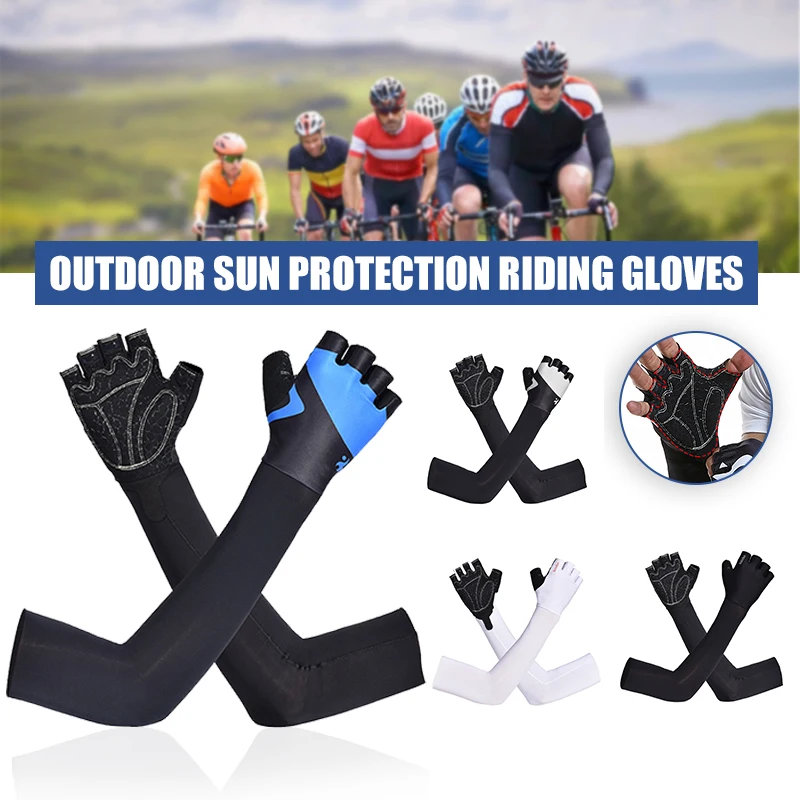 1 Pair UV Protection Arm Sleeves Women Summer Ice Cool Arm Cover for Cycling Running Fishing Climbing Driving
1 Pair UV Protection Arm Sleeves Women Summer Ice Cool Arm Cover for Cycling Running Fishing Climbing Driving