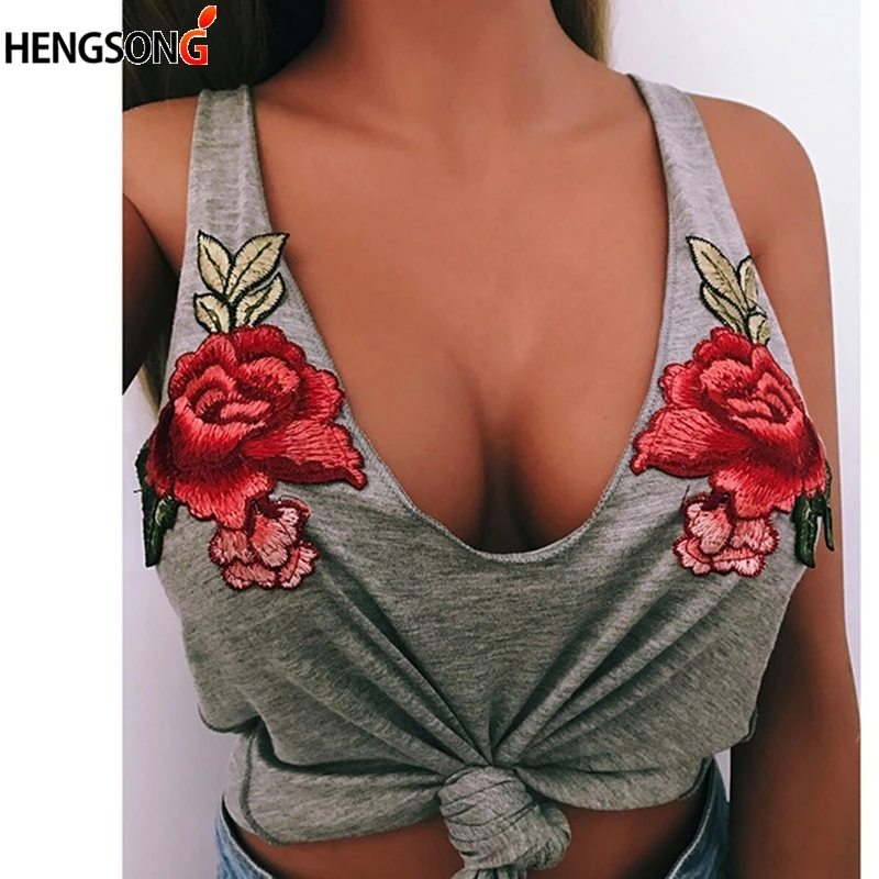 Fashion Bloemen Borduren T-shirt Vrouwen Tops Diepe V-hals Solid Tees Shirt Sexy Tops
Fashion Bloemen Borduren T-shirt Vrouwen Tops Diepe V-hals Solid Tees Shirt Sexy Tops