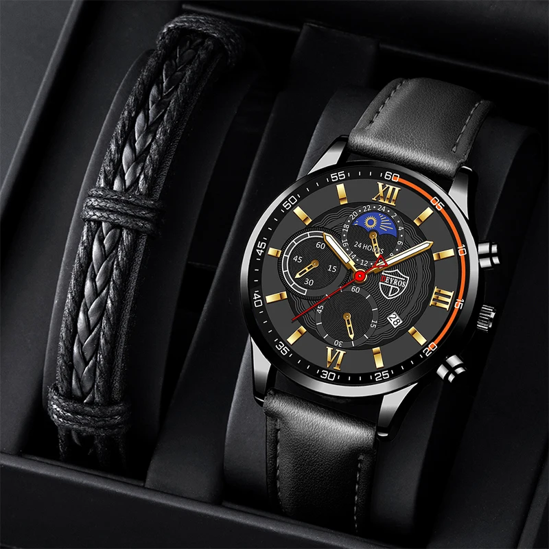 Men Sport Watch Stainless Steel Quartz Wristwatch Man Business Casual Simple Leather Bracelet Male Luminous Clock Watches
Men Sport Watch Stainless Steel Quartz Wristwatch Man Business Casual Simple Leather Bracelet Male Luminous Clock Watches