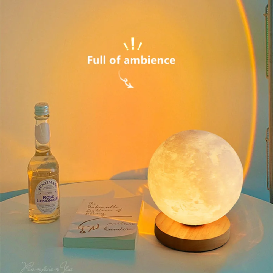 Moon Lamp AC90-260V G9 5W Bedroom Desk Lamp Warm Lighting Decoration Bedside Lamp Creative Sleep Ins Gift Atmosphere Night Lamp
Moon Lamp AC90-260V G9 5W Bedroom Desk Lamp Warm Lighting Decoration Bedside Lamp Creative Sleep Ins Gift Atmosphere Night Lamp