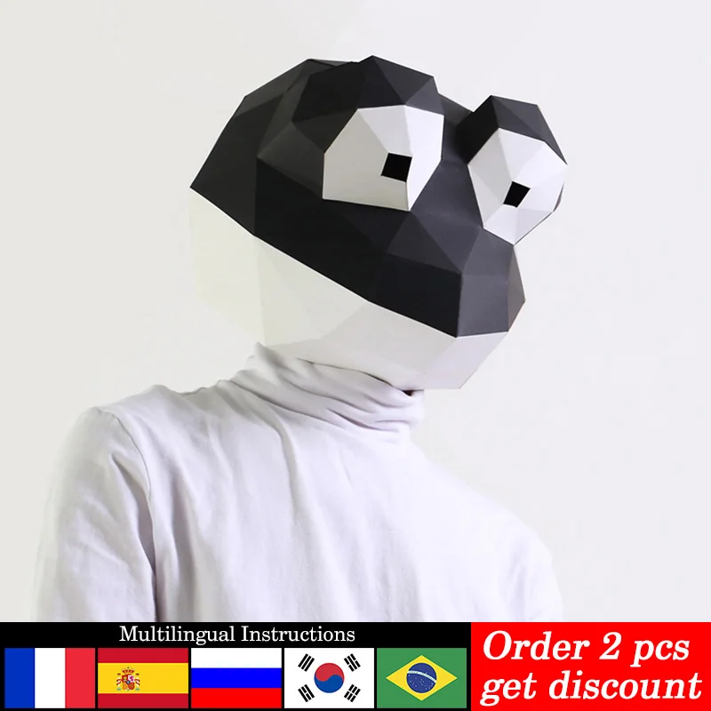 Mudskipper Frog Mask Animal Paper Model,3D Papercraft Art Costume Party Cosplay,Handmade DIY Adult Craft RTY290
Mudskipper Frog Mask Animal Paper Model,3D Papercraft Art Costume Party Cosplay,Handmade DIY Adult Craft RTY290