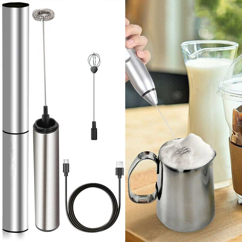 Handheld Electric Milk Frother Egg Beater Maker Kitchen Drink Foamer Mixer Coffee Creamer Whisk Frothy Stirring Tools
Handheld Electric Milk Frother Egg Beater Maker Kitchen Drink Foamer Mixer Coffee Creamer Whisk Frothy Stirring Tools