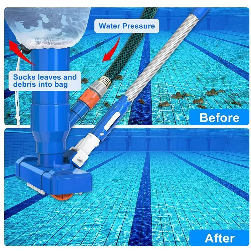 Swimming Pool Vacuum Cleaner Portable Cleaning Tool Batteries Without Brush Vacuum Pool Kit EU/US Brush Cleaner Pond Founta F8U0
Swimming Pool Vacuum Cleaner Portable Cleaning Tool Batteries Without Brush Vacuum Pool Kit EU/US Brush Cleaner Pond Founta F8U0