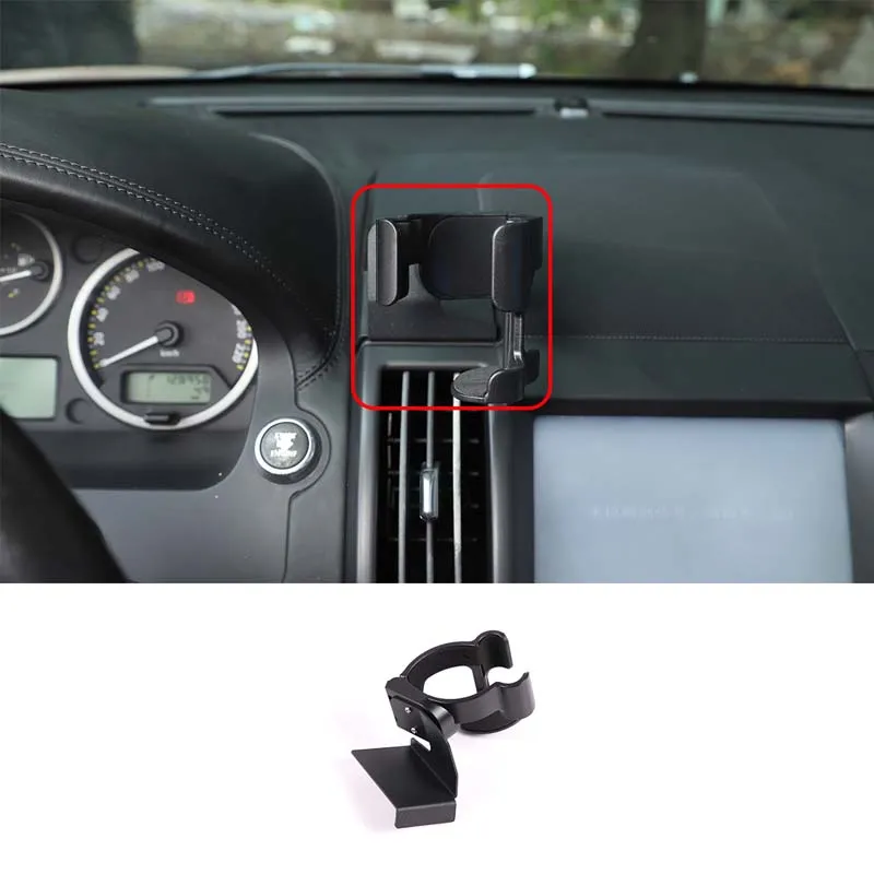 For 2007-2012 Land Rover Freelander 2 Black Car Multi-function Mobile phone holderGPS navigation holderCar interior accessories 
For 2007-2012 Land Rover Freelander 2 Black Car Multi-function Mobile phone holderGPS navigation holderCar interior accessories