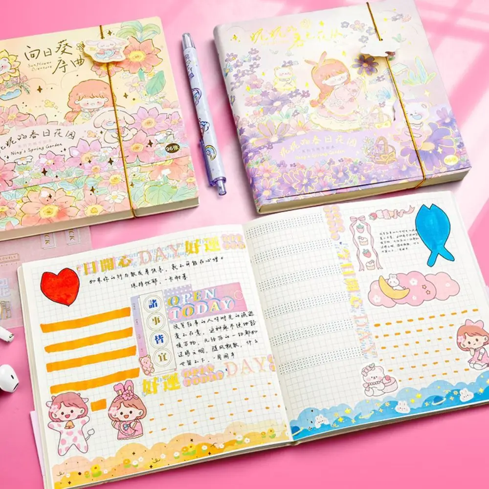 Stationery Supplies Diary Notebook Notebook School Book Hand Cartoon Account Gift Girl's Student Square Office Planners
Stationery Supplies Diary Notebook Notebook School Book Hand Cartoon Account Gift Girl's Student Square Office Planners