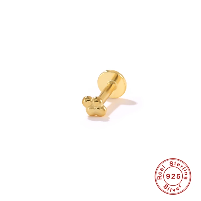 MC 925 Sterling Silver Smooth Ball Shape Stud Earrings For Women Wild Exquisite Gold Plated 1PC Push-Back Mini Earrings Jewelry
MC 925 Sterling Silver Smooth Ball Shape Stud Earrings For Women Wild Exquisite Gold Plated 1PC Push-Back Mini Earrings Jewelry