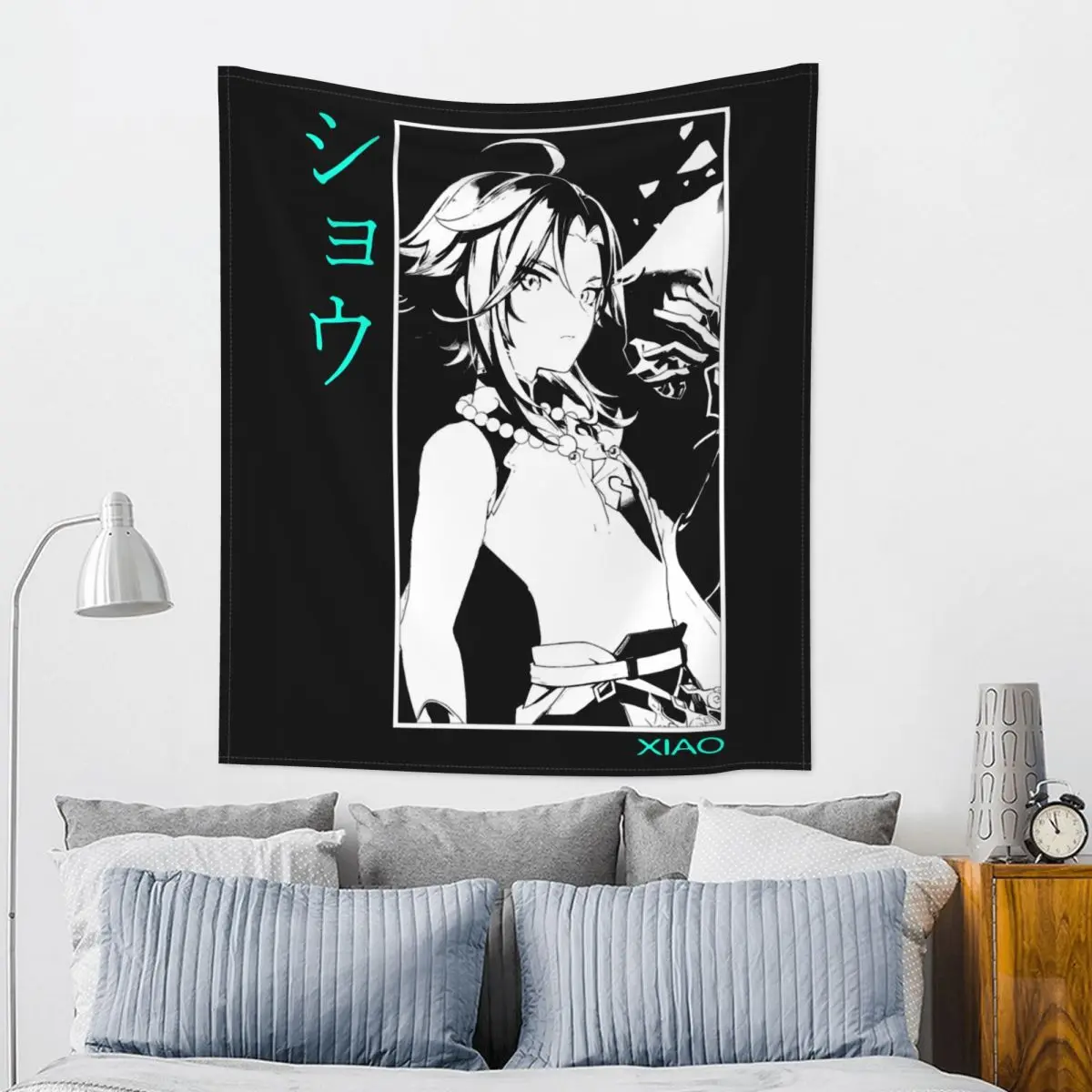 Xiao Genshin ударопрочный гобелен хиппи полиэстер настенный Аниме игра Настенный декор настольная Обложка психоделический настенный гобелен 
Xiao Genshin ударопрочный гобелен хиппи полиэстер настенный Аниме игра Настенный декор настольная Обложка психоделический настенный гобелен