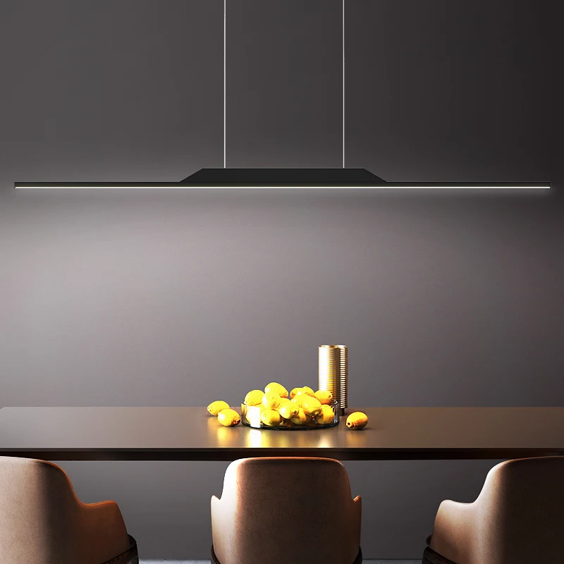 Chandeliers Lights Led Pendant Lamp New long LED Black/White dining room hanging lights For Kitchen Modern AC85-265V
Chandeliers Lights Led Pendant Lamp New long LED Black/White dining room hanging lights For Kitchen Modern AC85-265V