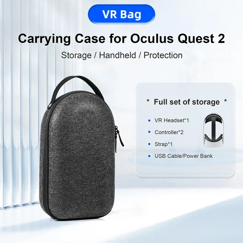 For Meta Quest3 VR Carrying Bag Portable Storage Bag Antidrop Dust Proof Case For Quest 3 Accessoires H5E8
For Meta Quest3 VR Carrying Bag Portable Storage Bag Antidrop Dust Proof Case For Quest 3 Accessoires H5E8