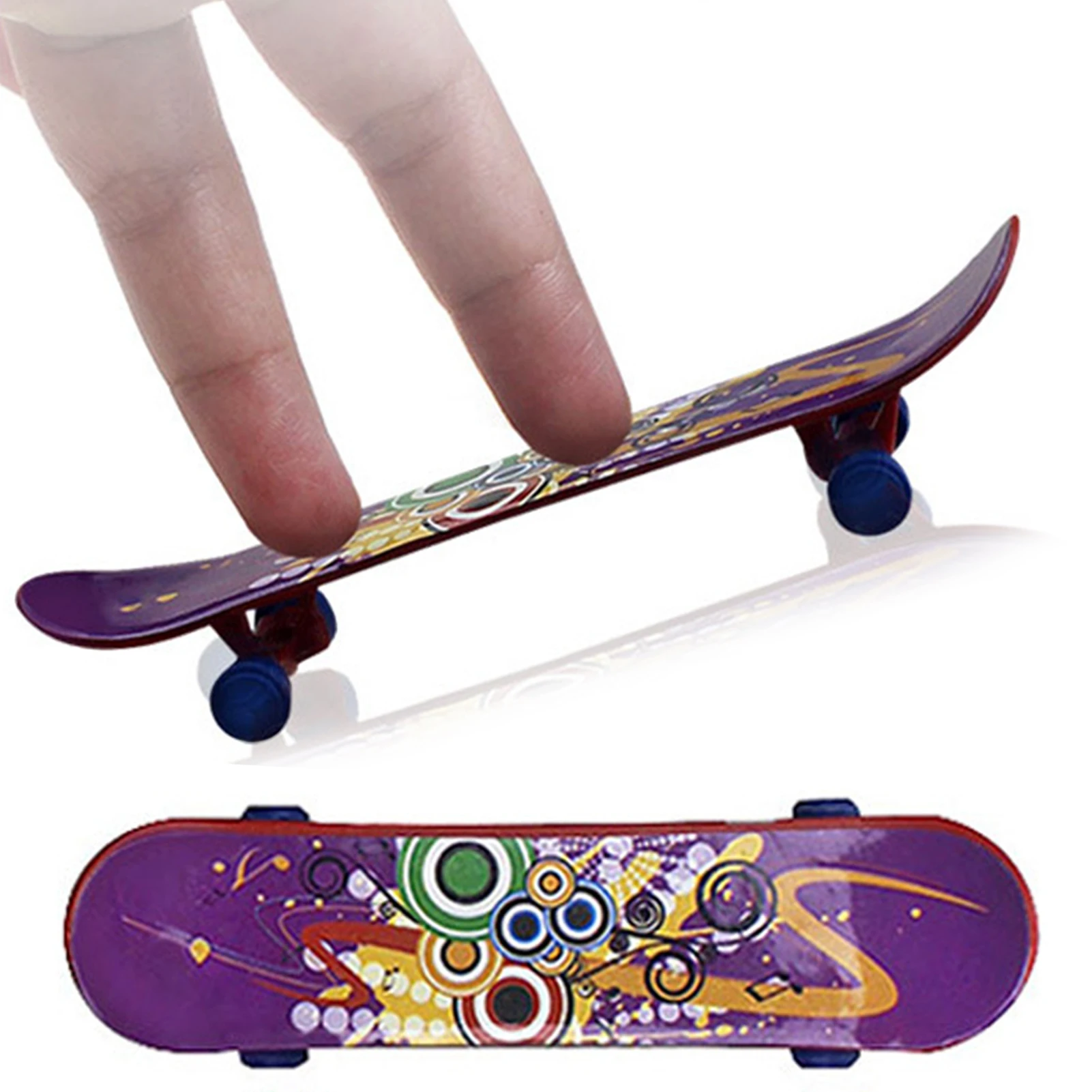 1pc Finger Skateboard Multi-Colored Finger Scooterkateboard Toys Children Toys Finger Training Interactive Freestyle Skate Game
1pc Finger Skateboard Multi-Colored Finger Scooterkateboard Toys Children Toys Finger Training Interactive Freestyle Skate Game