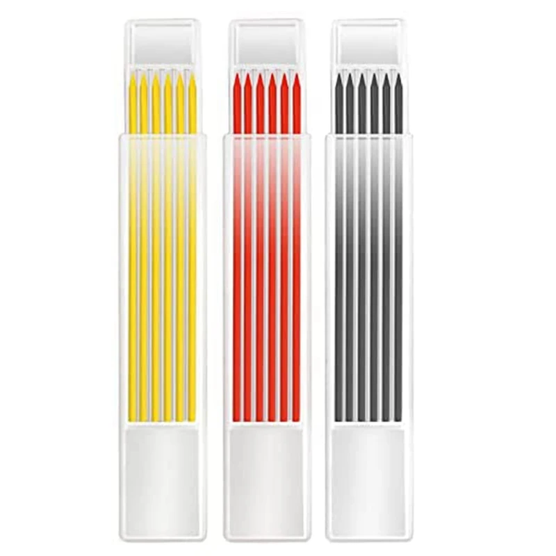 18PCS Pencil Lead, Solid Deep Hole Mechanical Structure Pencil Replacement Part, Used For Woodworking Pencil Lead
18PCS Pencil Lead, Solid Deep Hole Mechanical Structure Pencil Replacement Part, Used For Woodworking Pencil Lead