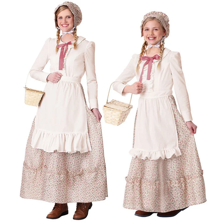 Halloween Children's Day Stage Performance Adult Children Ranch Farmer Peasant Woman Servant Costume
Halloween Children's Day Stage Performance Adult Children Ranch Farmer Peasant Woman Servant Costume