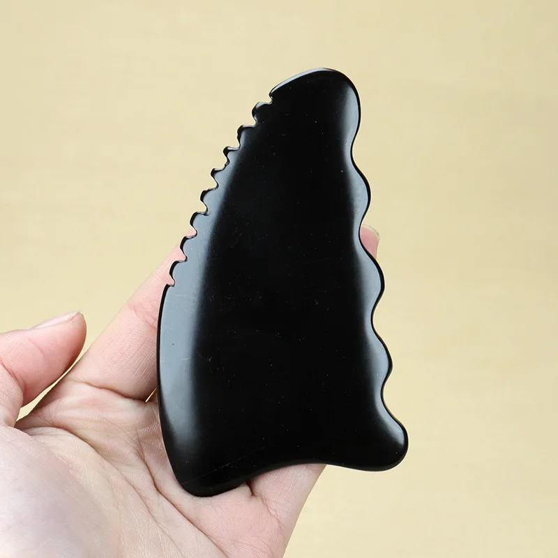 Natural Black BianStone Chinese Gua sha Guasha Board Massage Tool for Face Neck Back SPA Therapy Massager Body Scraping Board
Natural Black BianStone Chinese Gua sha Guasha Board Massage Tool for Face Neck Back SPA Therapy Massager Body Scraping Board