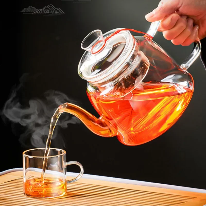 Quality Heat-Resistant Puer Tea Set with Filterable Kettle & Convenient Glass Tea Pot for Steaming of Coffee & Tea.
Quality Heat-Resistant Puer Tea Set with Filterable Kettle & Convenient Glass Tea Pot for Steaming of Coffee & Tea.