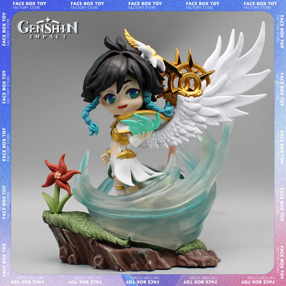 18.5cm Genshin Impact Anime Figure Venti Kawaii Figures God of the Wind Figurine Cute Pvc Statue Model Collectible Doll Toy Gift
18.5cm Genshin Impact Anime Figure Venti Kawaii Figures God of the Wind Figurine Cute Pvc Statue Model Collectible Doll Toy Gift
