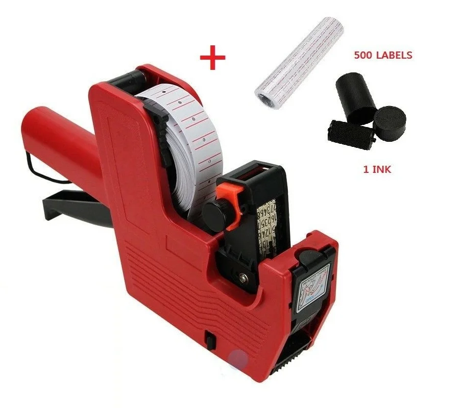 Handheld Price Labelling Gun Plastic 8 Digits EOS Price Tag Gun 21x12mm Labels Machine For Supermarket Shopping Mall
Handheld Price Labelling Gun Plastic 8 Digits EOS Price Tag Gun 21x12mm Labels Machine For Supermarket Shopping Mall