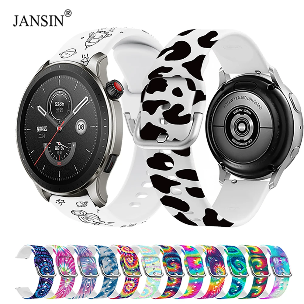 Silicone Band For Huami Amazfit GTR 4 3 Pro 2 2e 2S 47mm Printing Style Bracelet Wristband For Amazfit GTR4 GTR3 Accessories
Silicone Band For Huami Amazfit GTR 4 3 Pro 2 2e 2S 47mm Printing Style Bracelet Wristband For Amazfit GTR4 GTR3 Accessories