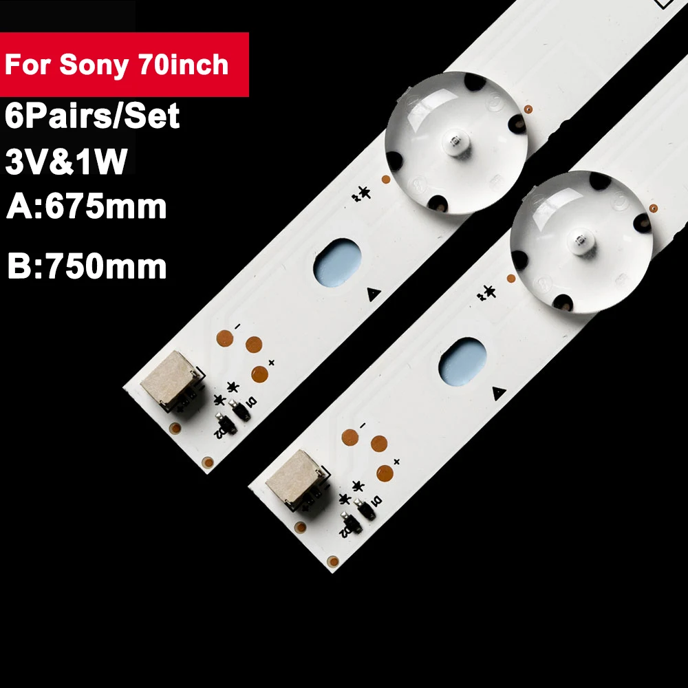 Лента для подсветки телевизора 3 в для Sony 70 дюймов Innotek FBC 70 дюймов A /BType 6 пар/комплект светодиодной панели телевизора
Лента для подсветки телевизора 3 в для Sony 70 дюймов Innotek FBC 70 дюймов A /BType 6 пар/комплект светодиодной панели телевизора