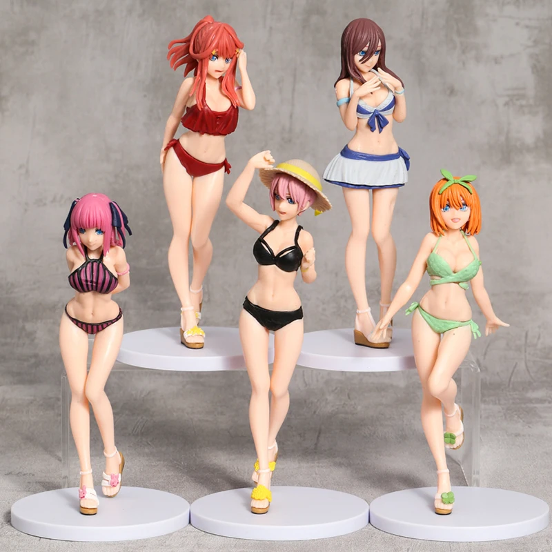 The Quintessential Quintuplets Nakano Ichika Nino Miku Yotsuba Itsuki Collectible Figure Model Toys 5pcs/set
The Quintessential Quintuplets Nakano Ichika Nino Miku Yotsuba Itsuki Collectible Figure Model Toys 5pcs/set