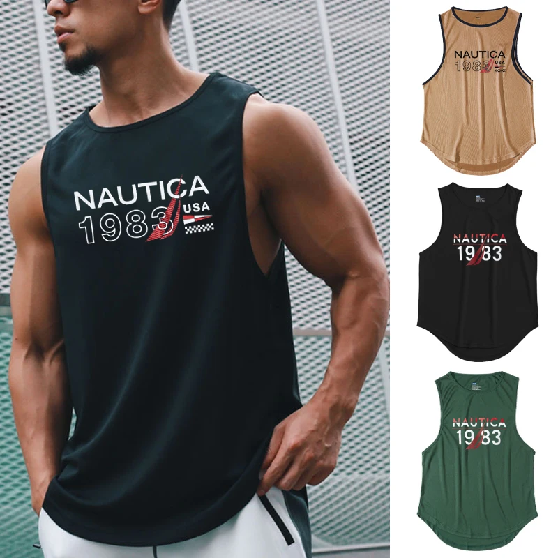 Mens Mesh Bodybuilding Vest Summer Quick Dry Gym Clothing Sport Tank Top Basketball Sleeveless Shirt Fitness Brand Print Tanktop
Mens Mesh Bodybuilding Vest Summer Quick Dry Gym Clothing Sport Tank Top Basketball Sleeveless Shirt Fitness Brand Print Tanktop
