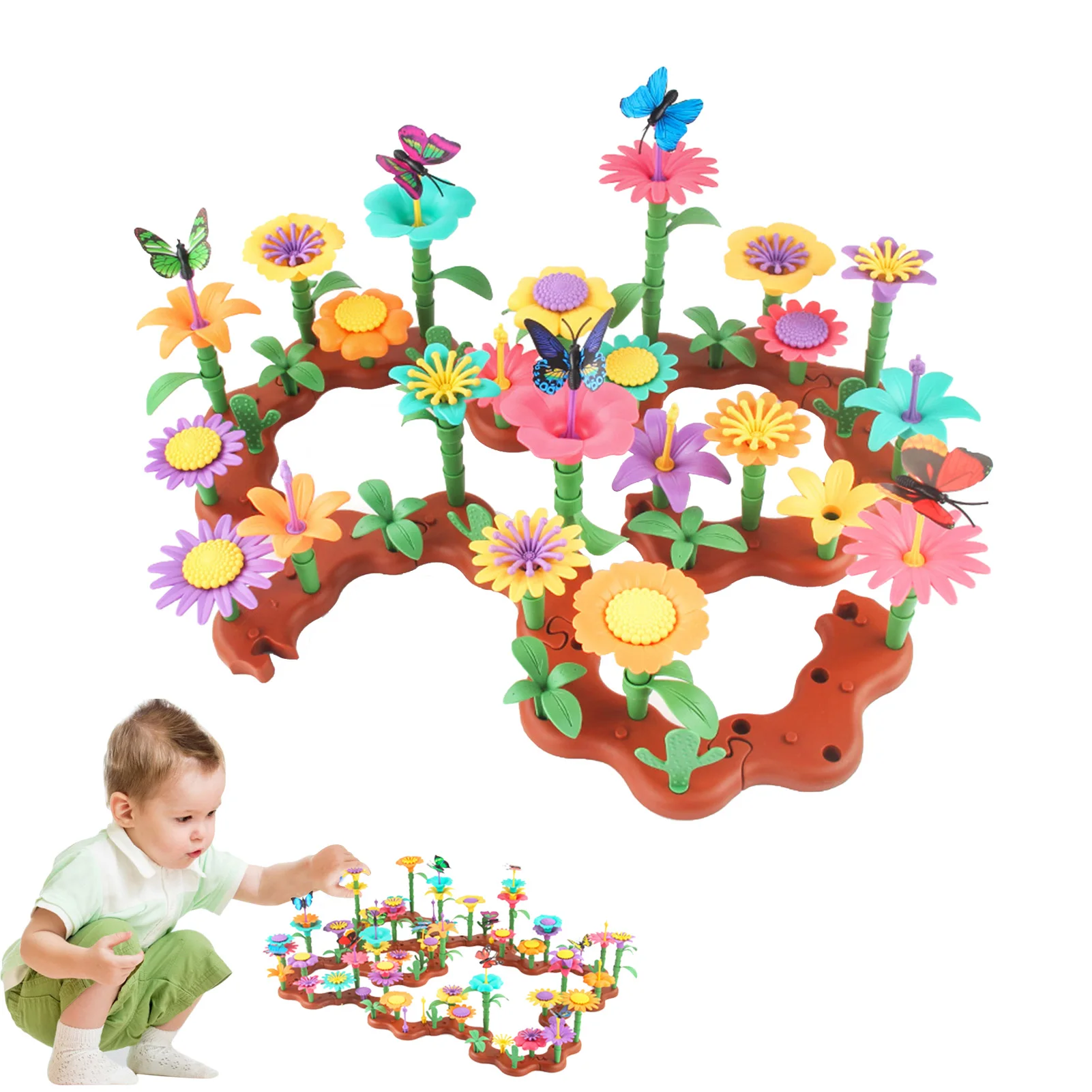 Flower Garden Building Toys 144 Pcs Flower Garden Building Toy Educational STEM Gardening Toy Ideal Christmas & Birthday Gift
Flower Garden Building Toys 144 Pcs Flower Garden Building Toy Educational STEM Gardening Toy Ideal Christmas & Birthday Gift