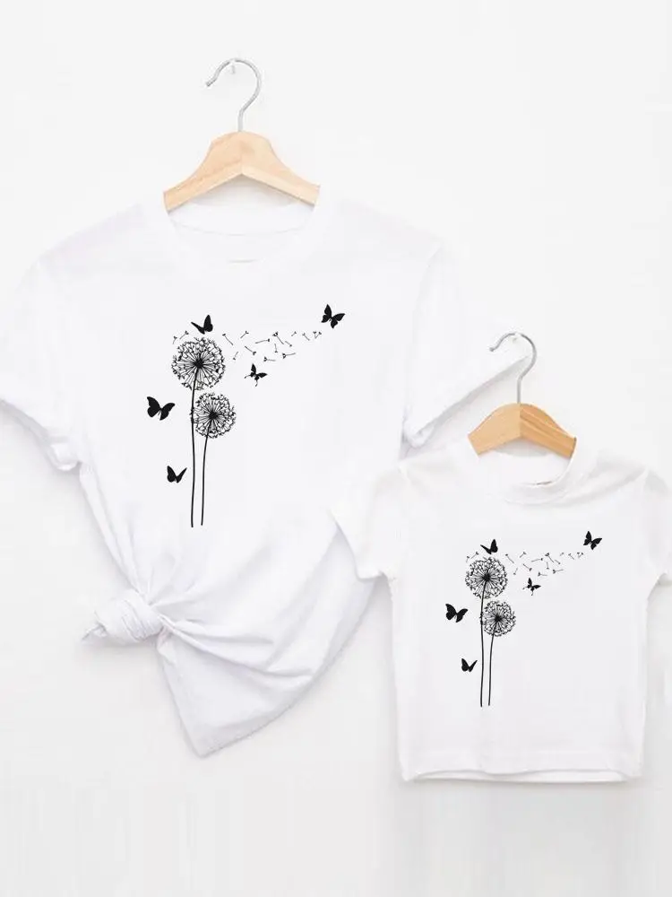 Butterfly Dandelion Plant Graphic Tee T-shirt Family Matching Outfits Women Kid Child Summer Mom Mama Mother Clothes Clothing
Butterfly Dandelion Plant Graphic Tee T-shirt Family Matching Outfits Women Kid Child Summer Mom Mama Mother Clothes Clothing