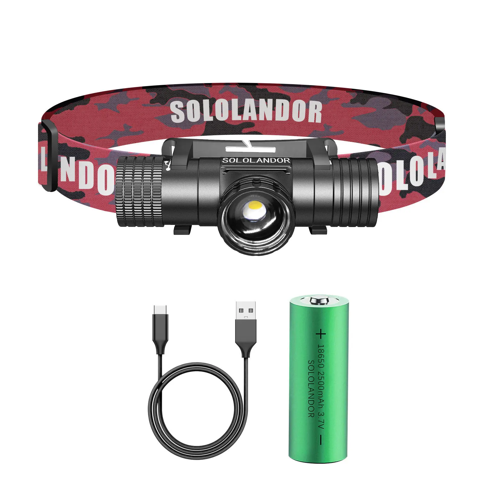 Налобный Фонарь SOLOLANDOR С Белым Светодиодом, Сенсорным Управлением, USB-C, Перезаряжаемый, Для Охоты
Налобный Фонарь SOLOLANDOR С Белым Светодиодом, Сенсорным Управлением, USB-C, Перезаряжаемый, Для Охоты