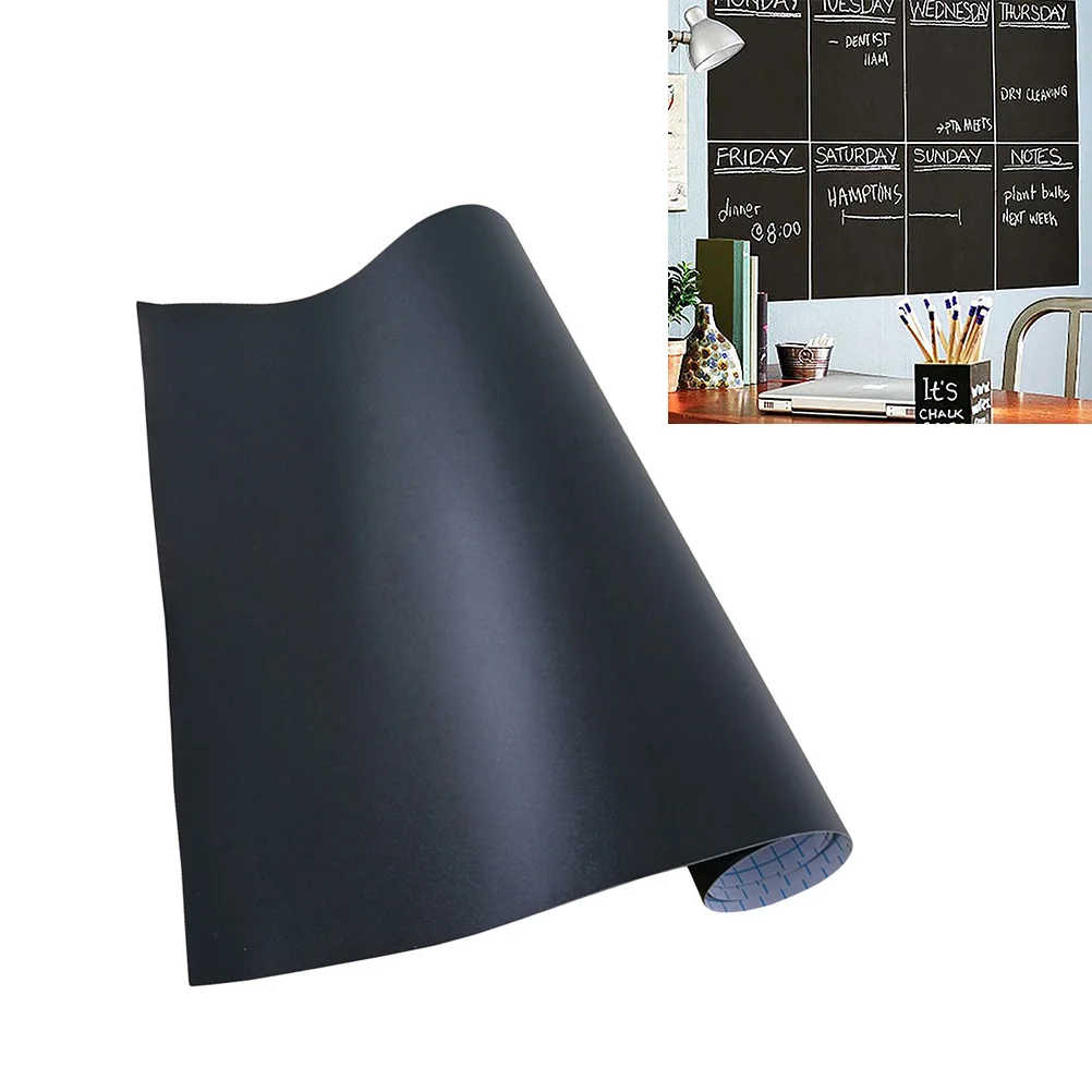 2 Pcs Blackboard Paper Magnetic Stickers Chalkboard Wall Decal Wallpaper Graffiti
2 Pcs Blackboard Paper Magnetic Stickers Chalkboard Wall Decal Wallpaper Graffiti