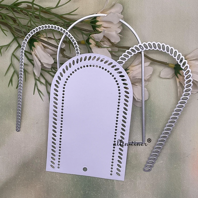 New Arc label tag decoration DIY Craft Metal Cutting Die Scrapbook Embossed Paper Card Album Craft Template Stencil Die
New Arc label tag decoration DIY Craft Metal Cutting Die Scrapbook Embossed Paper Card Album Craft Template Stencil Die