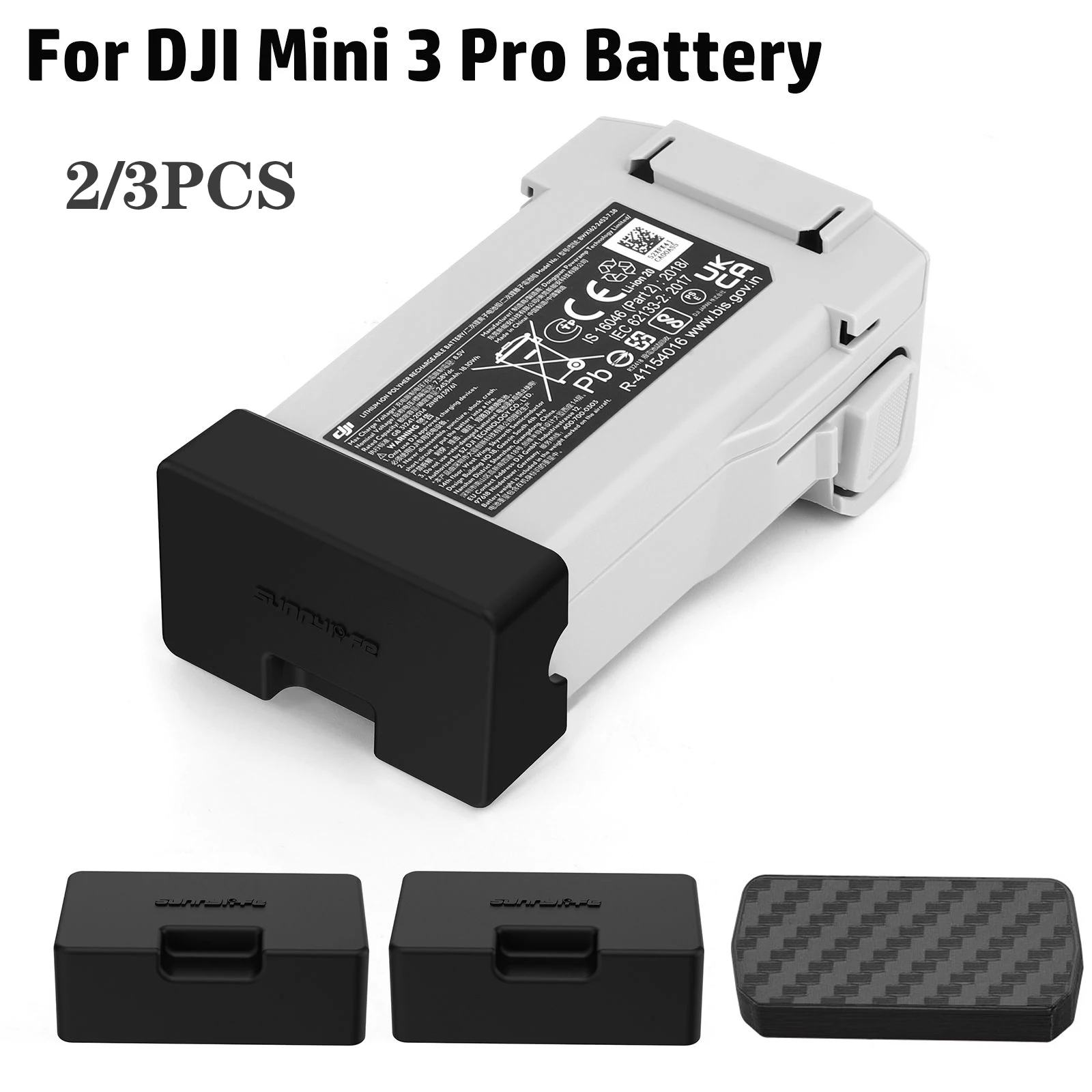 2/3Pcs Battery Protective Cover for DJI Mini 3 pro Drone Dust Proof Anti-touch Protector Cover For Mavic Mini 3 Pro Accessories
2/3Pcs Battery Protective Cover for DJI Mini 3 pro Drone Dust Proof Anti-touch Protector Cover For Mavic Mini 3 Pro Accessories