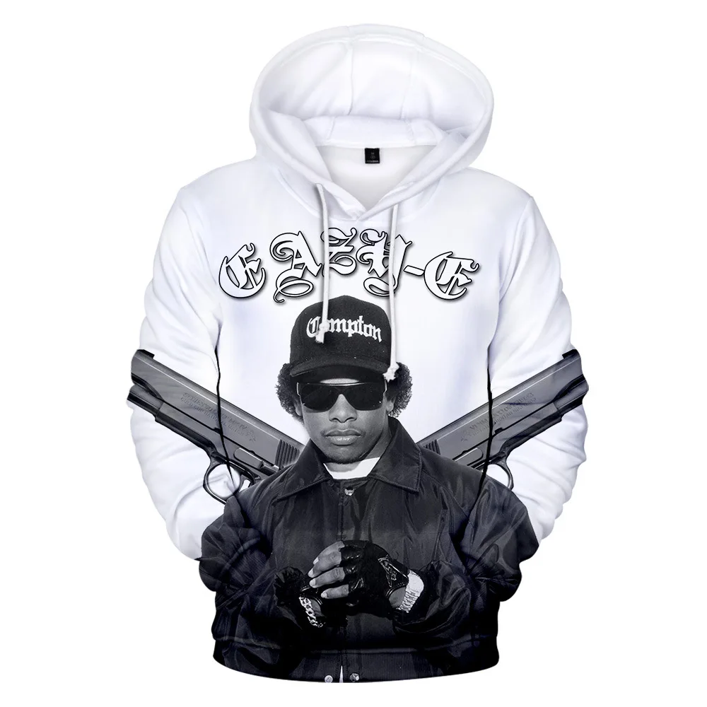 Gangsta Rap Eazy E 3D Print Oversized Women/Men Hoodies Sweatshirts Streetwear Hip Hop Pullover Hooded Jacket Male Tracksuit
Gangsta Rap Eazy E 3D Print Oversized Women/Men Hoodies Sweatshirts Streetwear Hip Hop Pullover Hooded Jacket Male Tracksuit