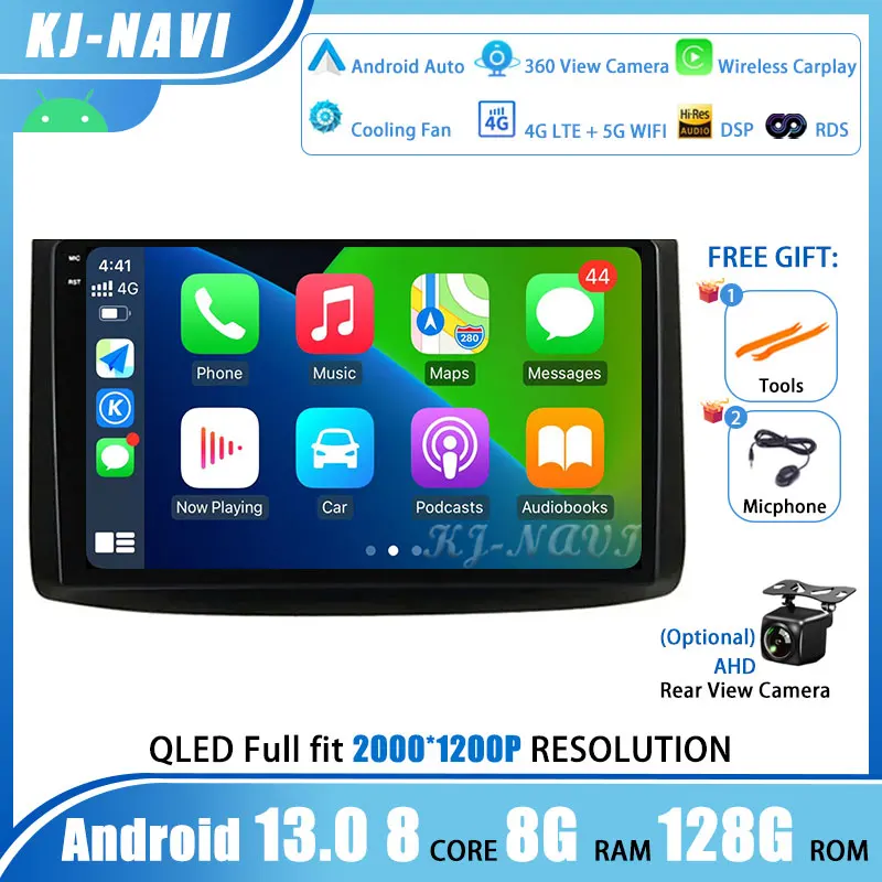 Android 13 For Chevrolet Aveo T250 2006 - 2012 Car Radio Auto Multimedia Player GPS Navigation Track Carplay NO 2Din 2 Din DVD
Android 13 For Chevrolet Aveo T250 2006 - 2012 Car Radio Auto Multimedia Player GPS Navigation Track Carplay NO 2Din 2 Din DVD