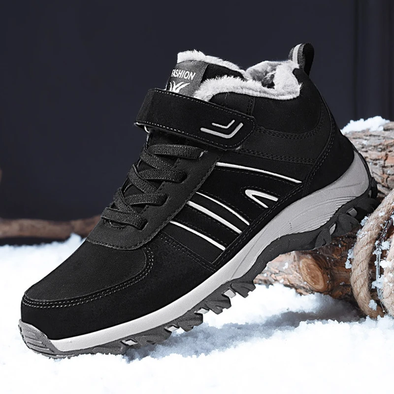 Men Winter Boots Warm Flats Snow Boots for Men Outdoor Non-Slip Male Sneakers Free Shipping Fashion Plush Ankle Boots Women 2022
Men Winter Boots Warm Flats Snow Boots for Men Outdoor Non-Slip Male Sneakers Free Shipping Fashion Plush Ankle Boots Women 2022