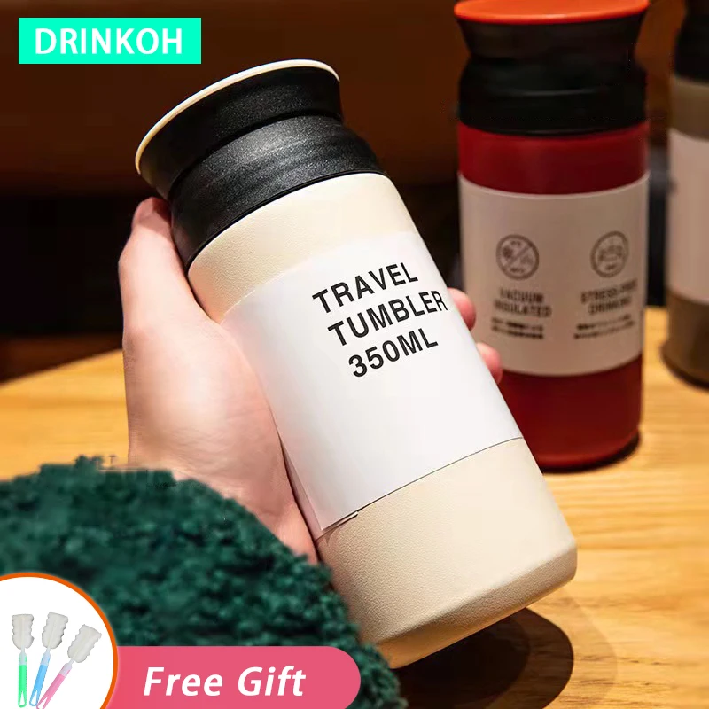 Cafe Insulated Cup Simple Coffee Mug Portable Water Bottle Japanese Style Thermal Tumbler 350/500ml Thermos In-Car Vacuum Flasks
Cafe Insulated Cup Simple Coffee Mug Portable Water Bottle Japanese Style Thermal Tumbler 350/500ml Thermos In-Car Vacuum Flasks
