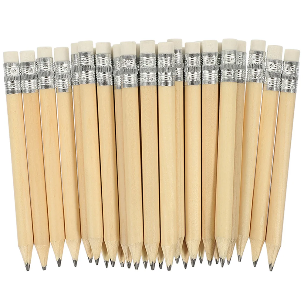 35 Pcs Mini Short Black Eraser Golf Pencils Small Log Drawing Tool Round Rod Non Sharpening Wooden Child Kids Writing
35 Pcs Mini Short Black Eraser Golf Pencils Small Log Drawing Tool Round Rod Non Sharpening Wooden Child Kids Writing