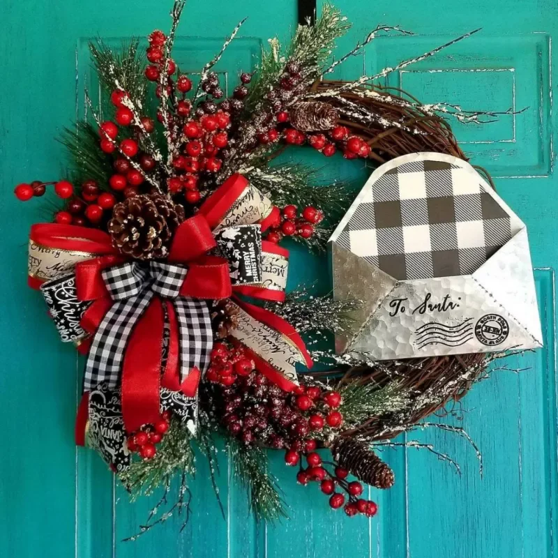 40CM Rustic Christmas Garland Truck Christmas Wreath Vintage Fall Wreaths 2022 New Year welcome Wreath Pendant
40CM Rustic Christmas Garland Truck Christmas Wreath Vintage Fall Wreaths 2022 New Year welcome Wreath Pendant