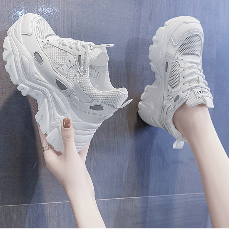 Women Shoes Running Shoes Wild Breathable Net Shoes Fashion Trend Student Sneaker Casual Shoes White Shoes Platform Sneakers
Women Shoes Running Shoes Wild Breathable Net Shoes Fashion Trend Student Sneaker Casual Shoes White Shoes Platform Sneakers